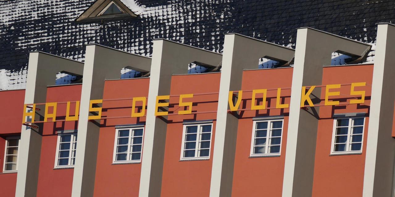 Haus Des Volkes - Das Bauhaushotel Probstzella Εξωτερικό φωτογραφία