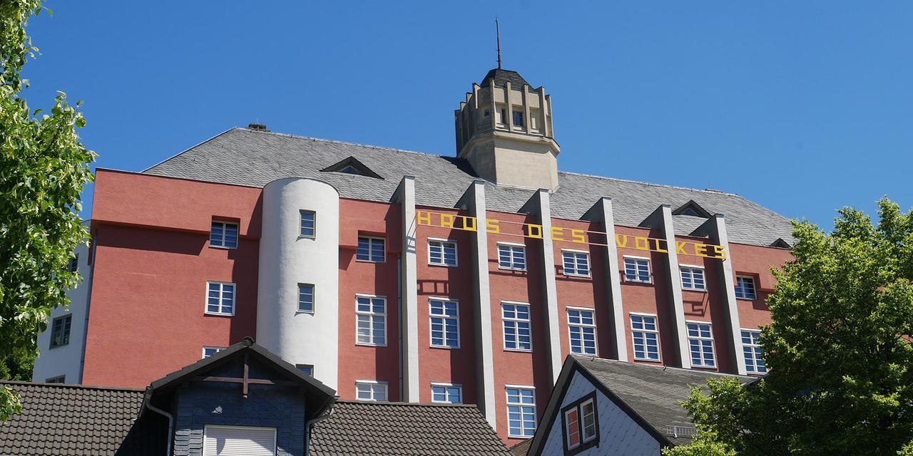Haus Des Volkes - Das Bauhaushotel Probstzella Εξωτερικό φωτογραφία